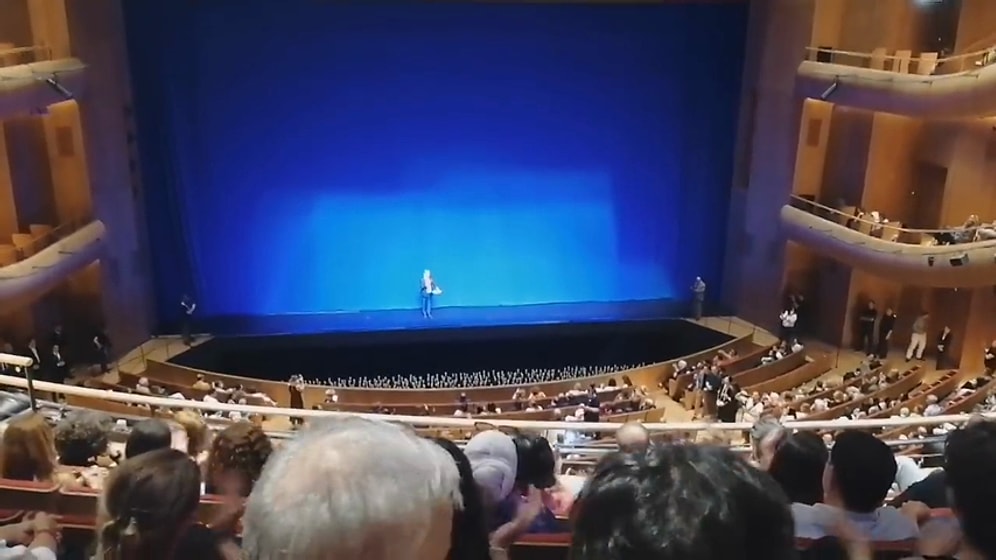 AKM'de Özbekistan Ulusal Balesi Lazgi'nin Gösterimi Öncesinde Okunan Emine Erdoğan'ın Mesajı Yuhalandı