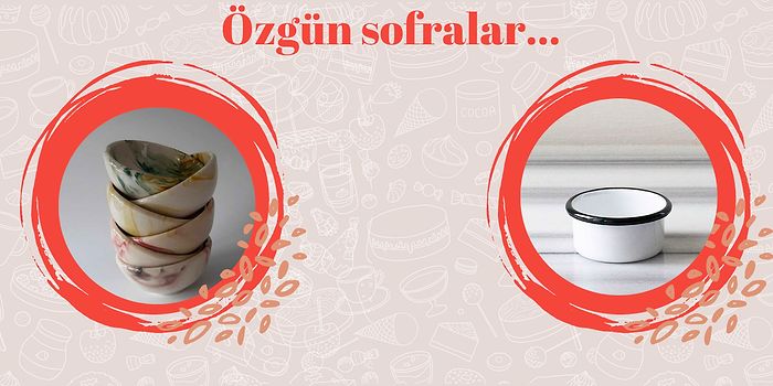 Sofraların Şıklığını İki Katına Çıkaracak Küçük Sosluklar