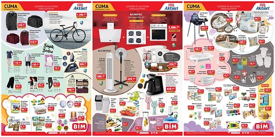 28 Haziran - 1 Temmuz BİM Aktüel İndirim Kataloğu