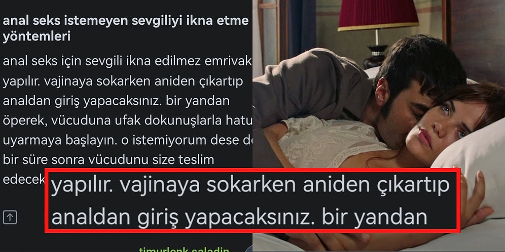 'Anal Seks İçin Sevgili İkna Edilmez Emrivaki Yapılır' Diyen Erkek Kullanıcıya Tepki Yağdı!