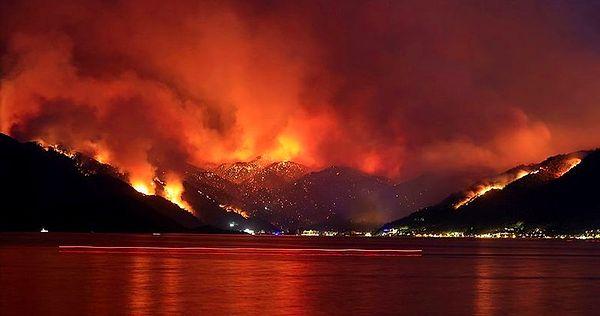 Geçtiğimiz 29 Temmuz'da Marmaris'in İçmeler karayolu üzerindeki Armutalan Mahallesi'nin üst alanında başlayan yangın tam 9 gün sürmüş ve 13 bin 650 hektar kızılçam orman alanı zarar görmüştü.