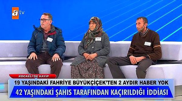 Fahriye Büyükçiçek Dosyası: Konya'da yaşayan Büyükçiçek ailesi, 19 yaşındaki kızlarının 42 yaşındaki bir adam ile evlendiğini iddia etti. Ortaya çıktı ki 42 yaşındaki Hazım, 19 yaşındaki Fahriye'ye 'Sana şeytan musallat olmuş ama ben seni korurum' diyerek kandırmış.