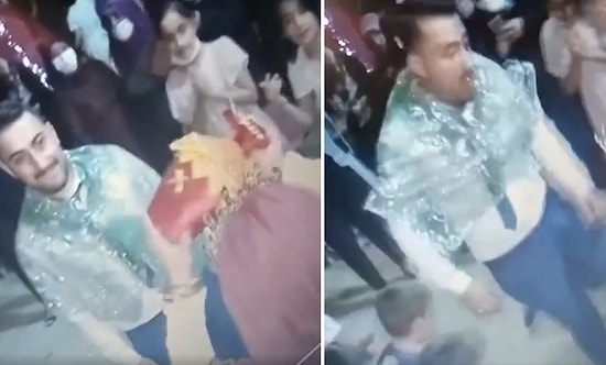 Müstakbel Eşinin Kına Gecesinde Kırmak İstediği Testi Ayağına İsabet Eden Damadın Acı Dolu Anları