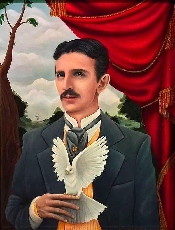 Hayatı boyunca hiç evlenmeyen Tesla verdiği röportajda penceresine düzenli olarak gelen beyaz bir güvercine olan aşkını şu şekilde anlattı;