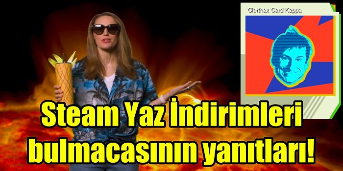 Özel Rozet ve Profil Arka Planı Kazandıran Steam Yaz İndirimleri 2022 Bulmacasının Yanıt ve İpuçları