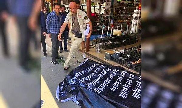 5. Mersin'de hayat pahalılığına dikkat çekmek dükkanına pankart asmak isteyen ancak polislerce engellenen vatandaş tutuklama talebiyle mahkemeye sevk edilmişti. Esnaf, adli kontrol şartıyla serbest bırakıldı.