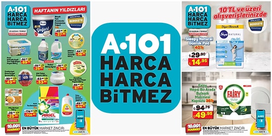 25 Haziran - 1 Temmuz 2022 A101 Haftanın Yıldızları Kataloğu