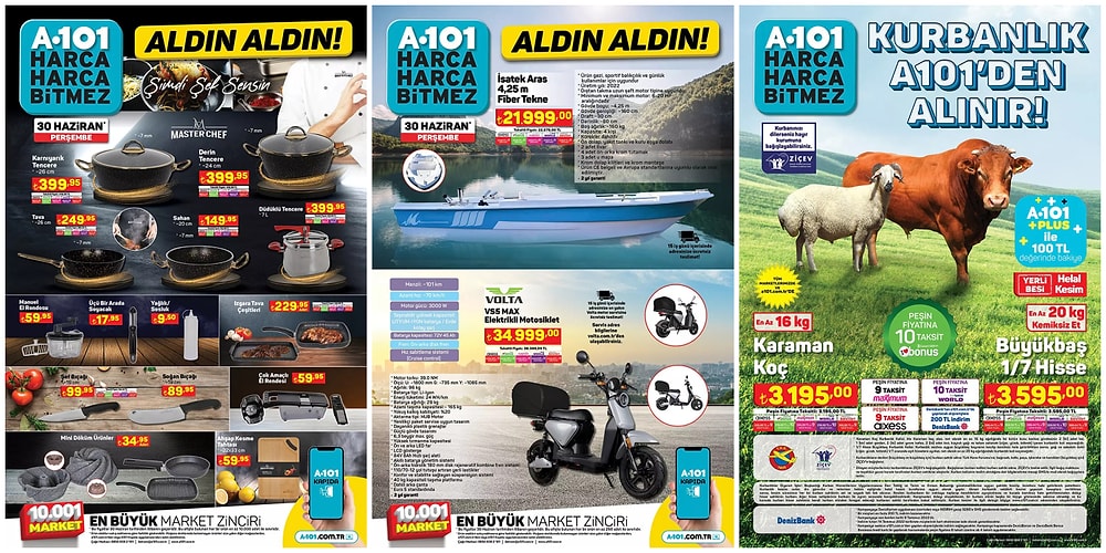 30 Haziran 2022 A101 Aldın Aldın Kataloğu