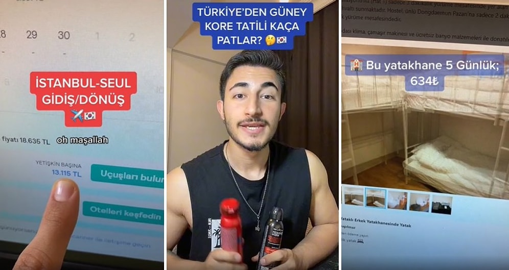 Türkiye'de Yaşayan Birisi Güney Kore'de 5 Günlük Tatili Minimum Kaç TL'ye Yapar?