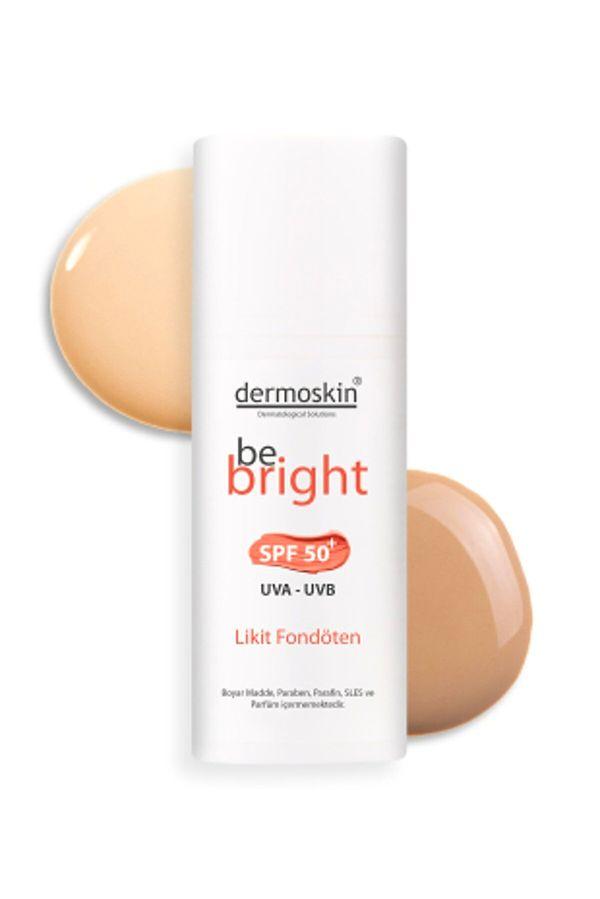 20. Dermoskin Be Bright Spf50+ Likit Fondöten 33ml - Light
