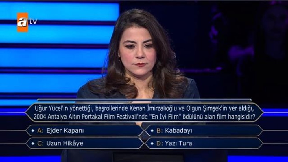 Kim Milyoner Olmak İster'e Katılan Yarışmacı 'Kenan İmirzalıoğlu'nu Pek Çıkaramadığım İçin Zorlanıyorum' Dedi