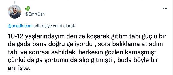 13. Bir yere kadar biz de yaşadık diye düşünüyordum ama 😅