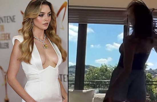 Sadakatsiz'in Derin'i Melis Sezen'in İlginç Ev Dansı Performansı Gündem Oldu: 'Gece 3'te Odamdaki Cinler'