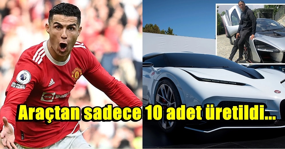 Yıldız Futbolcu Cristiano Ronaldo Sınırlı Sayıda Üretilen Bugatti Arabasına Bir Servet Ödedi!