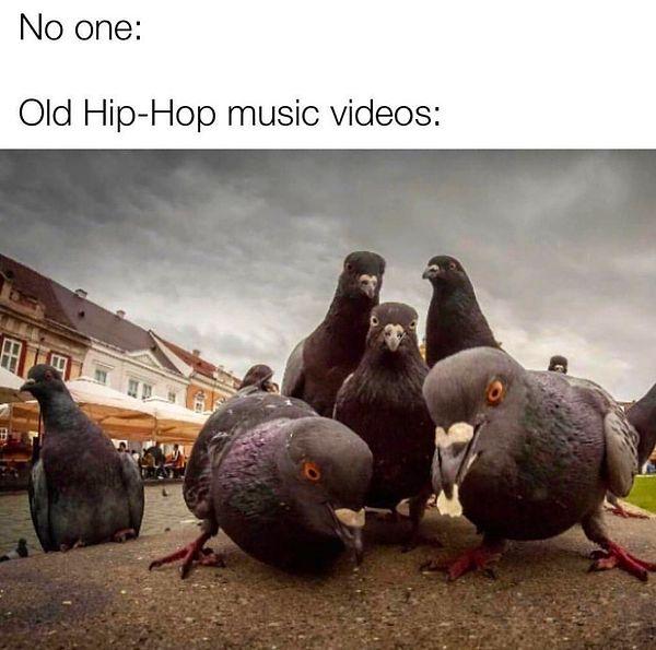 5. "Hiç kimse:      /        Eski Hip Hop müzik videoları: "