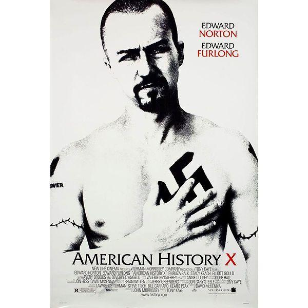 3. American History X /Geçmişin Gölgesinde (1998) - IMDb: 8.5