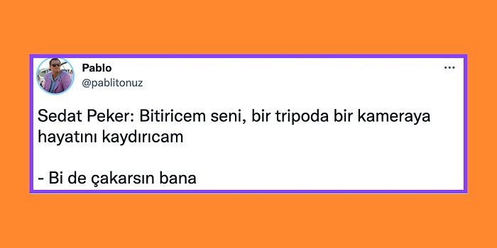 Sedat Peker'in Yayınladığı İddia Edilen Seks Görüntüleri Twitter Kullanıcılarının Diline Fena Halde Düştü!