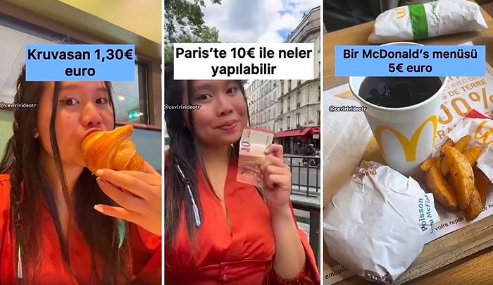 Paris'te 10 Euro ile Alınabilen Şeyleri Görünce Bir Miktar Üzüleceksiniz