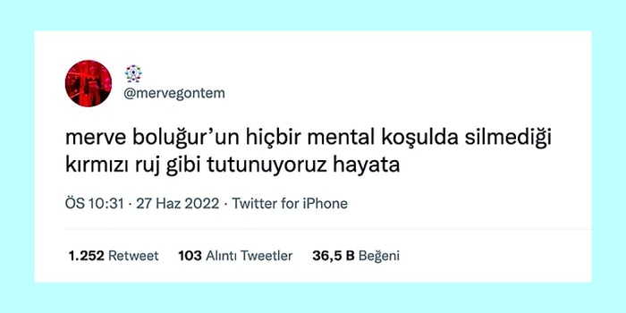 Merve Boluğur'un Kırmızı Rujundan Geç Saatte Gelen Aile Darlamasına Son 24 Saatin Viral Tweetleri