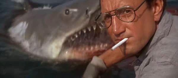 3. 'Jaws' filmindeki çoğu replik doğaçlamaydı.