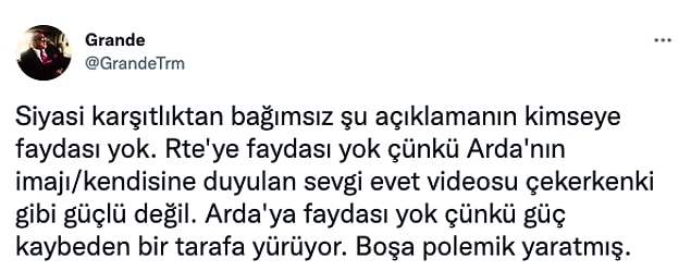 Arda Turan'ın açıklamalarına sosyal medyadan gelen tepkiler ise şöyleydi: