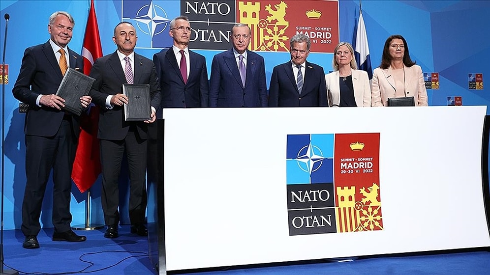 Türkiye, İsveç ve Finlandiya Arasında Üçlü Memorandum İmzalandı