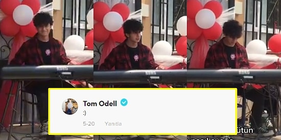 Okul Gösterisinde Another Love Performansı Sergileyen Türk Genç, Tom Odell'dan Yorumu Kaptı