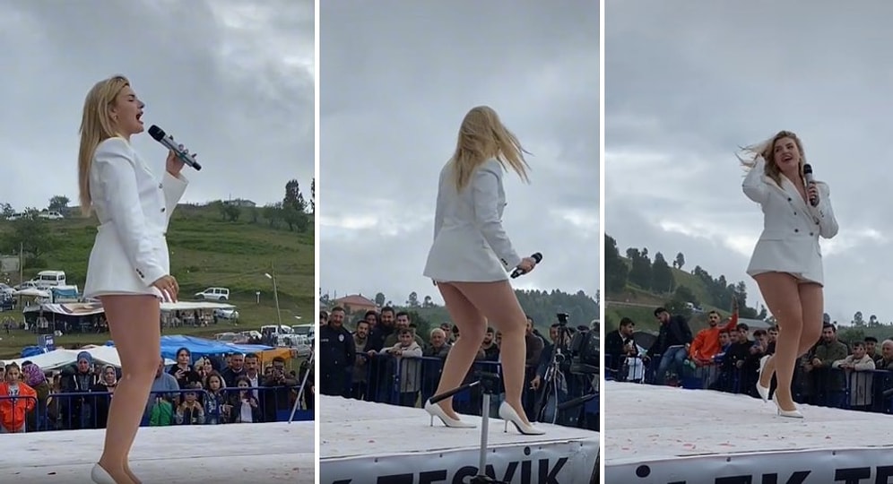 TikToker Begüm Polat'ın Tokat'ta Kamyon Kasasında Verdiği Konser Sosyal Medyada Gündem Oldu