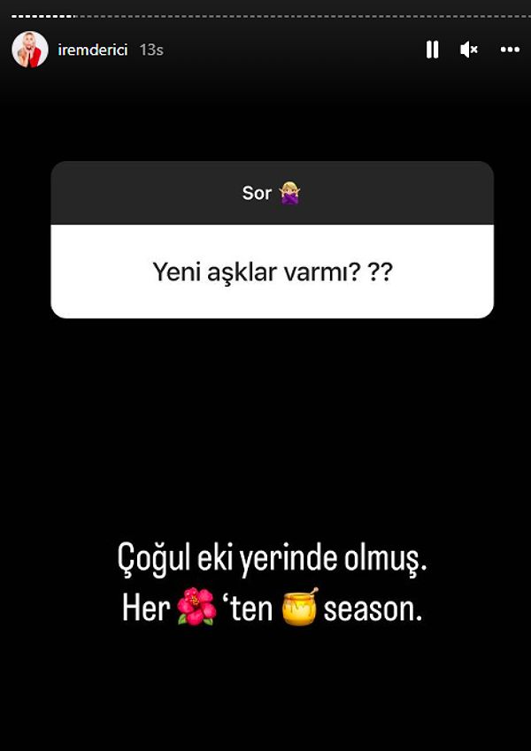 Şu sıralar her çiçekten bal toplayan İrem Derici'nin verdiği cevaplara siz ne diyorsunuz? 😂