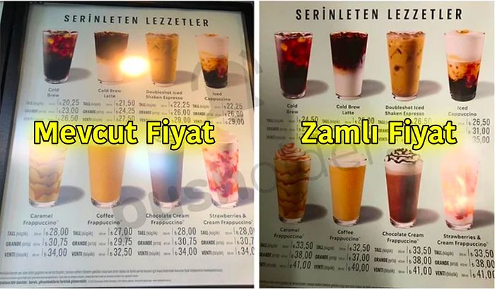 Starbucks'tan İçecek Fiyatlarına Zam: Yeni Fiyatlar Belli Oldu