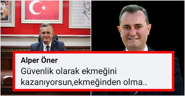 İlaçlama Yapılsın Diyen Vatandaşı Ekmeğinden Etmekle Tehdit Eden AKP'li Başkan Alper Öner Tepkilerin Odağında