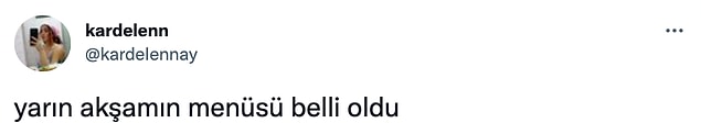 9. Tarifi verin de yanlışlıkla falan yapmayalım...