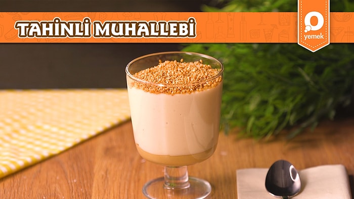 Enfes Tahin Aromasıyla Tahinli Muhallebi Nasıl Yapılır?