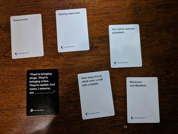 7. Cards Against Humanity