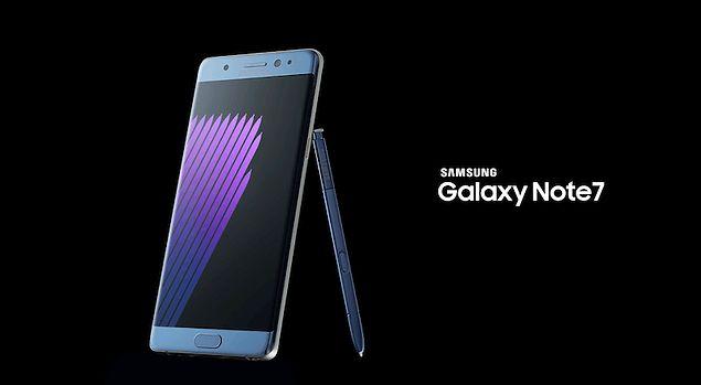 Samsung, 6 yıl önce Galaxy Note 7 isimli amiral gemisi modelini tanıtmıştı.