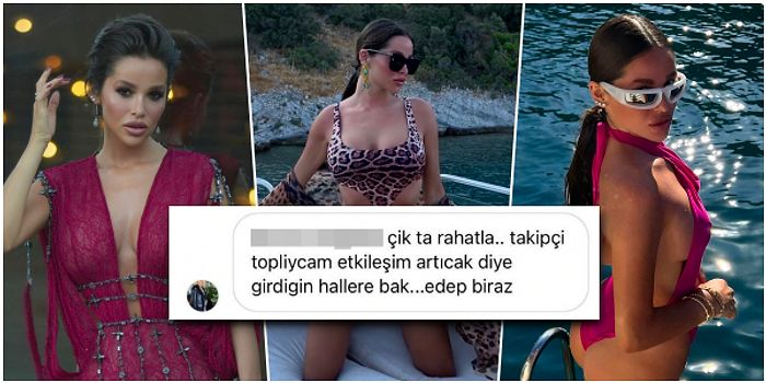 Fenomen Ezgi Fındık, Leoparlı Mayosuna Gelen Çirkin 'Porno' Mesajını İfşa Ederek İsyan Bayrağını Çekti!