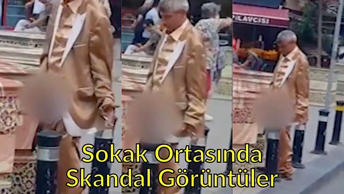 İstanbul'un Göbeğinde Skandal Görüntüler: Kimseye Aldırış Etmedi!