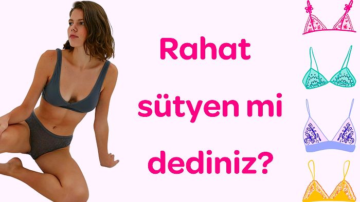 Rahatından Ödün Vermek İstemeyenlerin Alacağı Balensiz Sütyenler