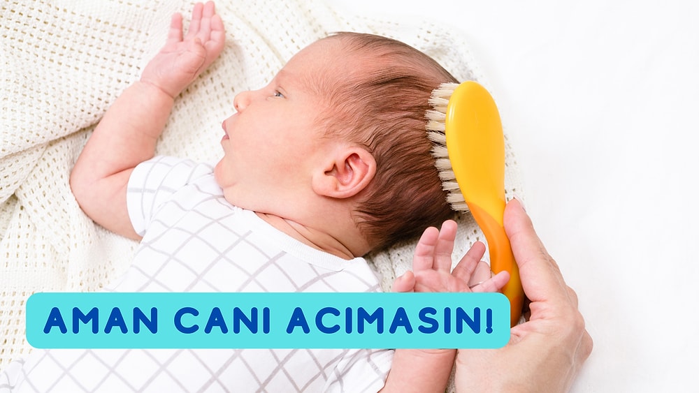 Konak Oluşumunun Önüne Geçin! Bebeğinizin Hassas Saç Derisine İyi Gelecek Saç Fırçaları