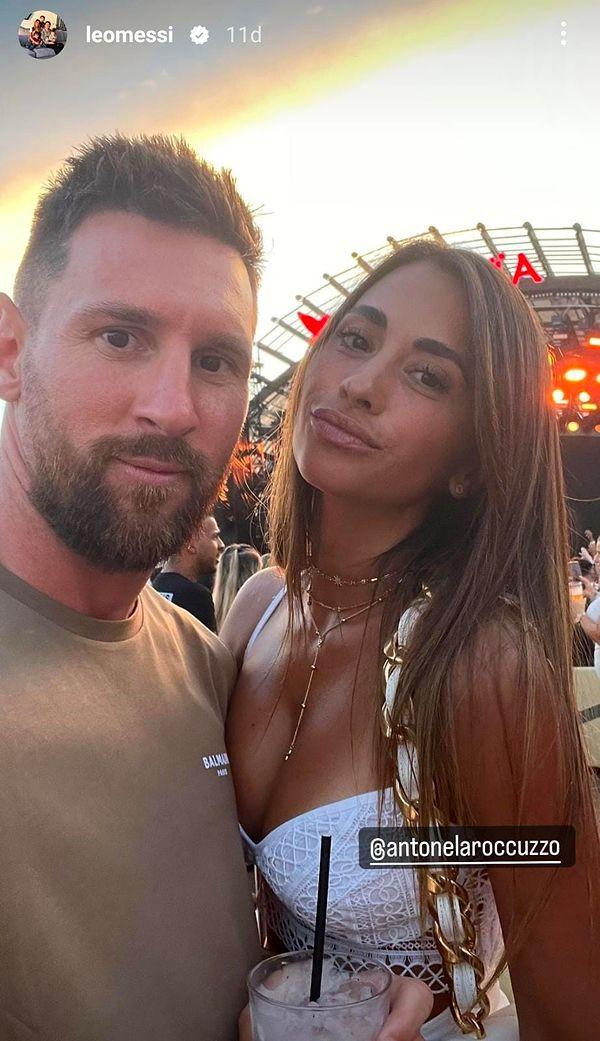 Yeni sezon öncesinde sevdikleriyle güzel vakit geçiren Lionel Messi sık sık fotoğraflarını takipçileriyle paylaşıyor.