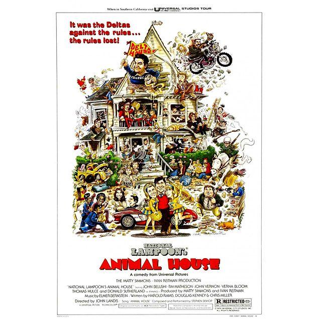 7. National Lampoon's Animal House / Çılgınlar Okulu (1978) - IMDb: 7.4