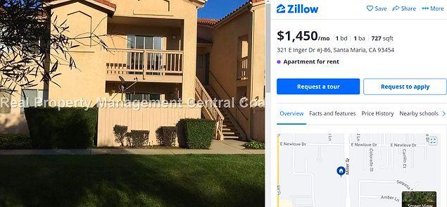 ABD'de California'da 1450 dolara ev tutalım hatta 1 yıllık peşin ödeyelim.