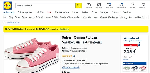 Almanya'da ise ayakkabı 25 euro
