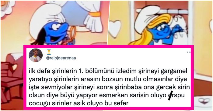 Şirine'nin Sarışın Halini Esmer Haline Tercih Eden Şirinler Hakkında Söyledikleriyle Kahkaha Attıran 15 Kişi