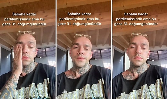 Ezhel'den 31 Paylaşımı: 'Sabaha Kadar Partilemişsindir Ama Bu Gece 31. Doğum Günündür'