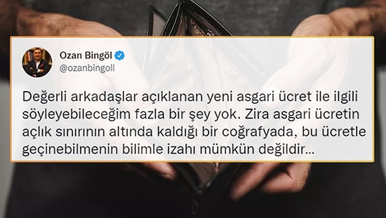 Asgari Ücret Yine Açlık Sınırının Altında Kaldı