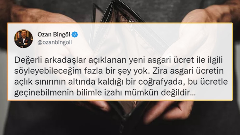 Asgari Ücret Yine Açlık Sınırının Altında Kaldı
