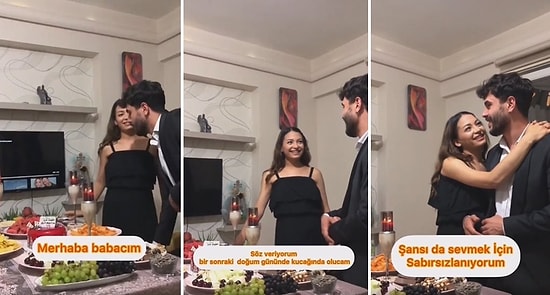 Eşine Doğum Günü Sürprizi Olarak Karnındaki Bebeğin Fake Konuşmasını Dinleten Kadın