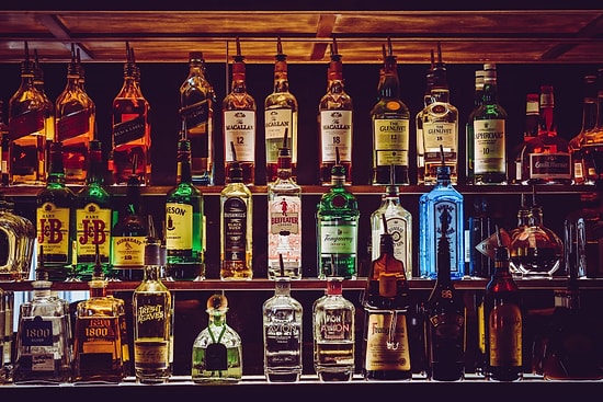 Alkol Oranı En Yüksek İçkiler