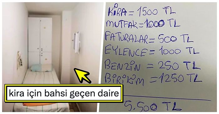 Yeni Asgari Ücretle Aylık Bütçe Hesabı Yapan Sosyal Medya Kullanıcısı Çok Fena Tiye Alındı